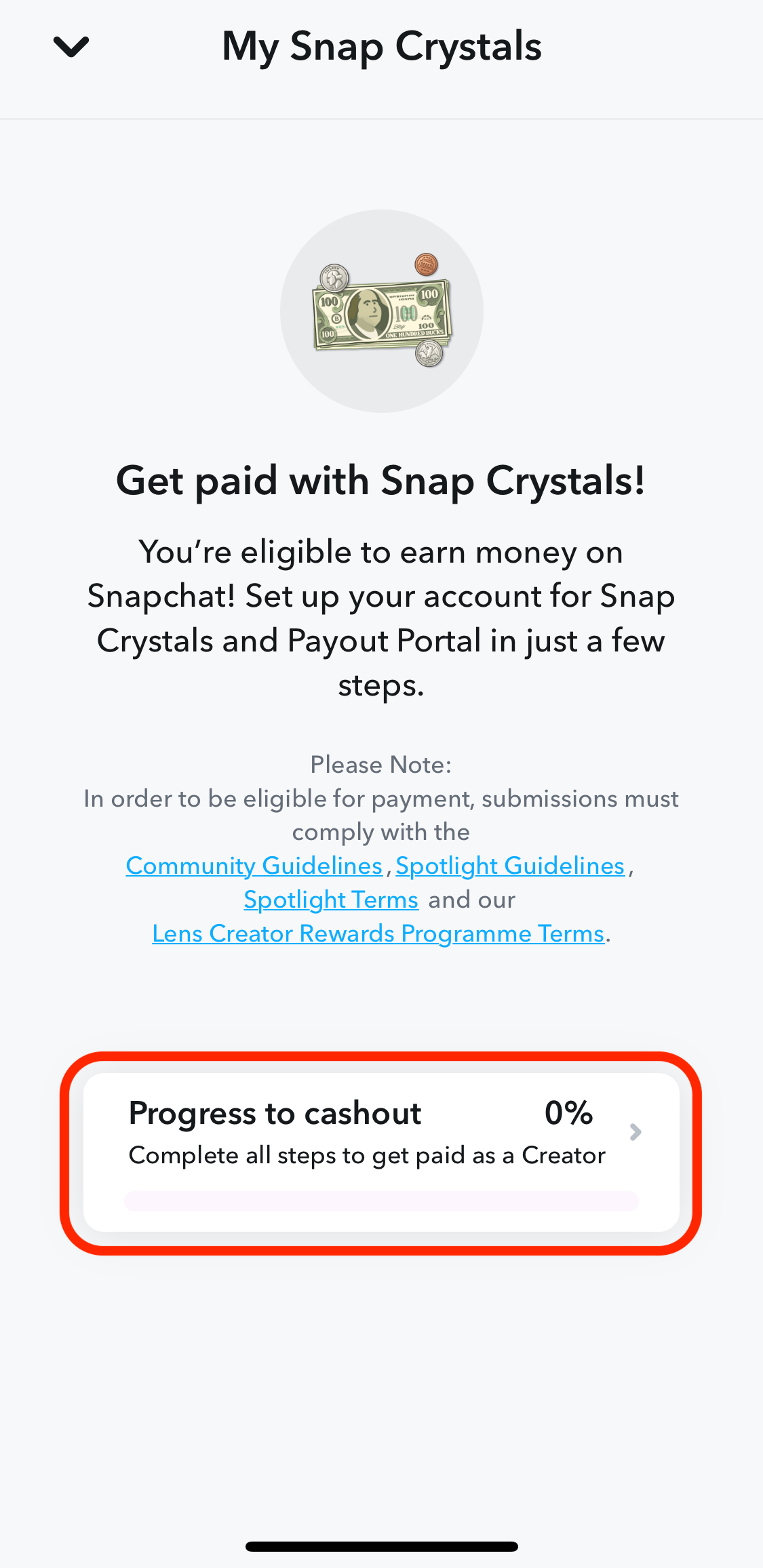 View when opening the my crystals page for first time.PNG