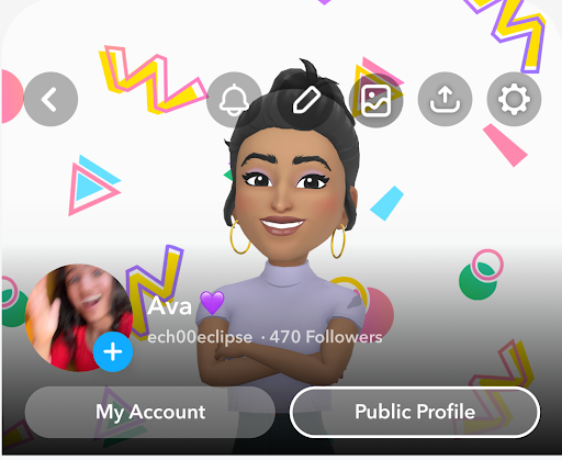 Изображение публичного профиля в формате PNG