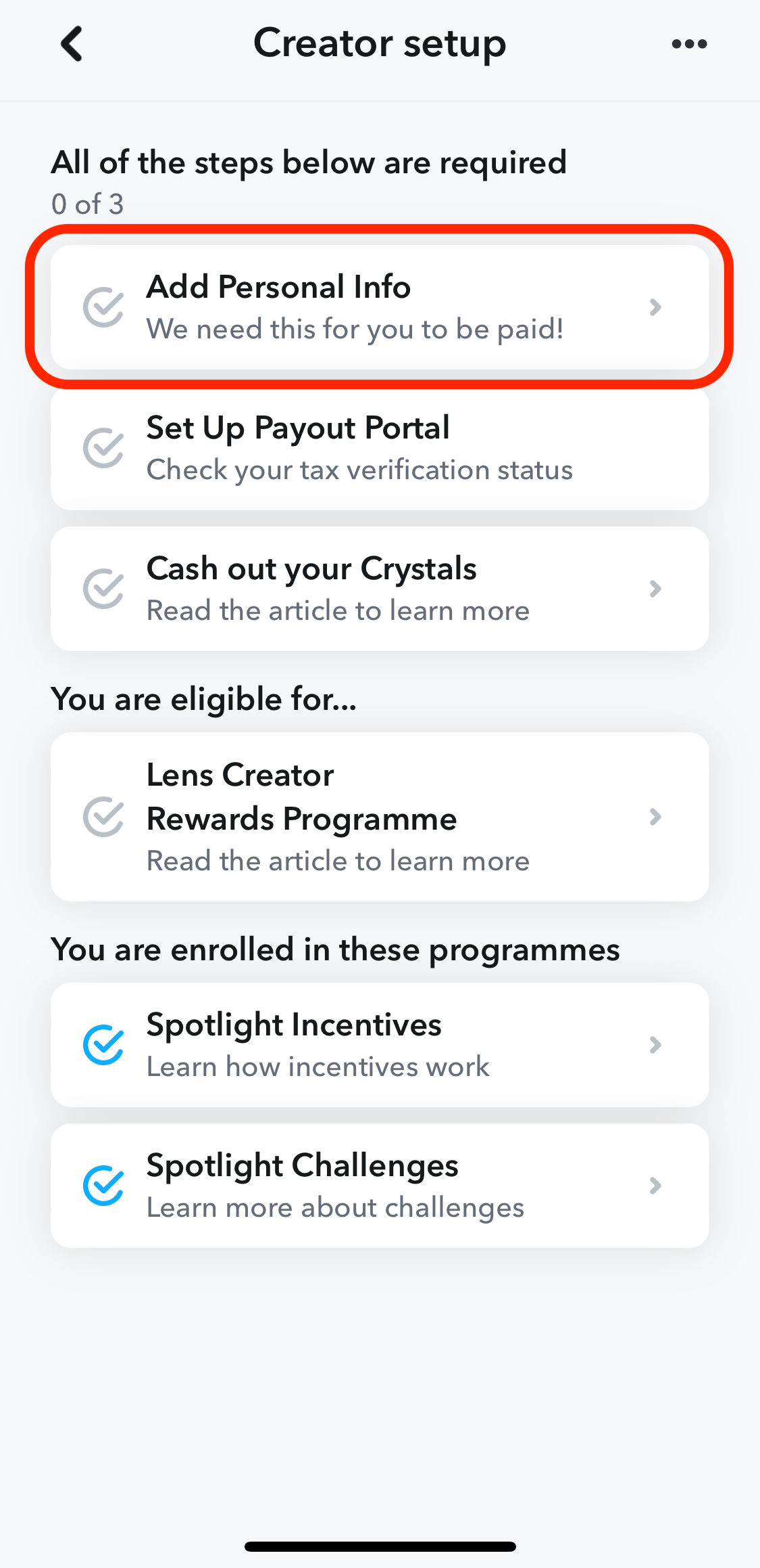 Prezentare generală a paginilor Snap Crystals - subsections.PNG